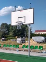 Konstrukcja jednosłupowa z regulacją wysokości
